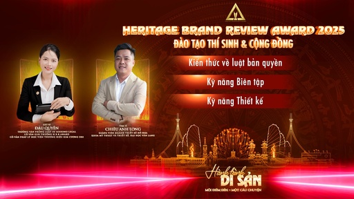 Chương trình Tập huấn kiến thức và kỹ năng cho thí sinh Heritage Brand Review Award 2025