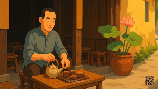 TRUYỆN 20: QUÁN TRÀ GỐC RỄ