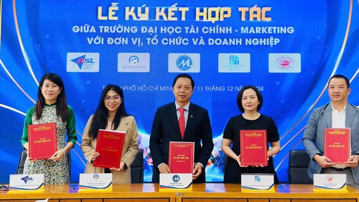 Học viện Thương hiệu Kim cương và Trường Đại học Tài chính - Marketing ký kết hợp tác đào tạo và phát triển nguồn nhân lực